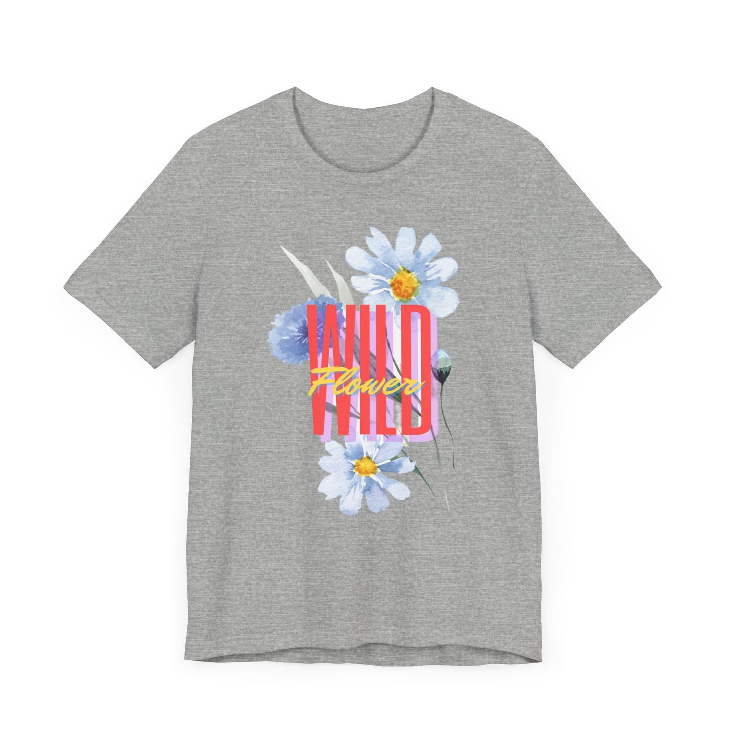 Wild Flower Unisex Jersey Short Sleeve Tee