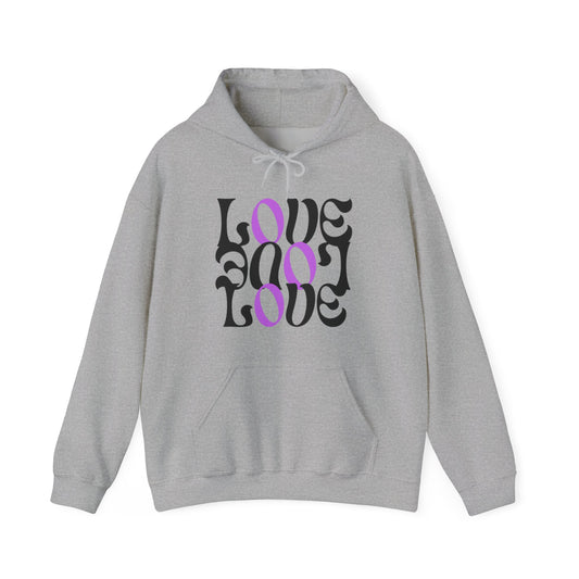 Love, love, love Unisex Heavy Blend™ Hooded Sweatshirt