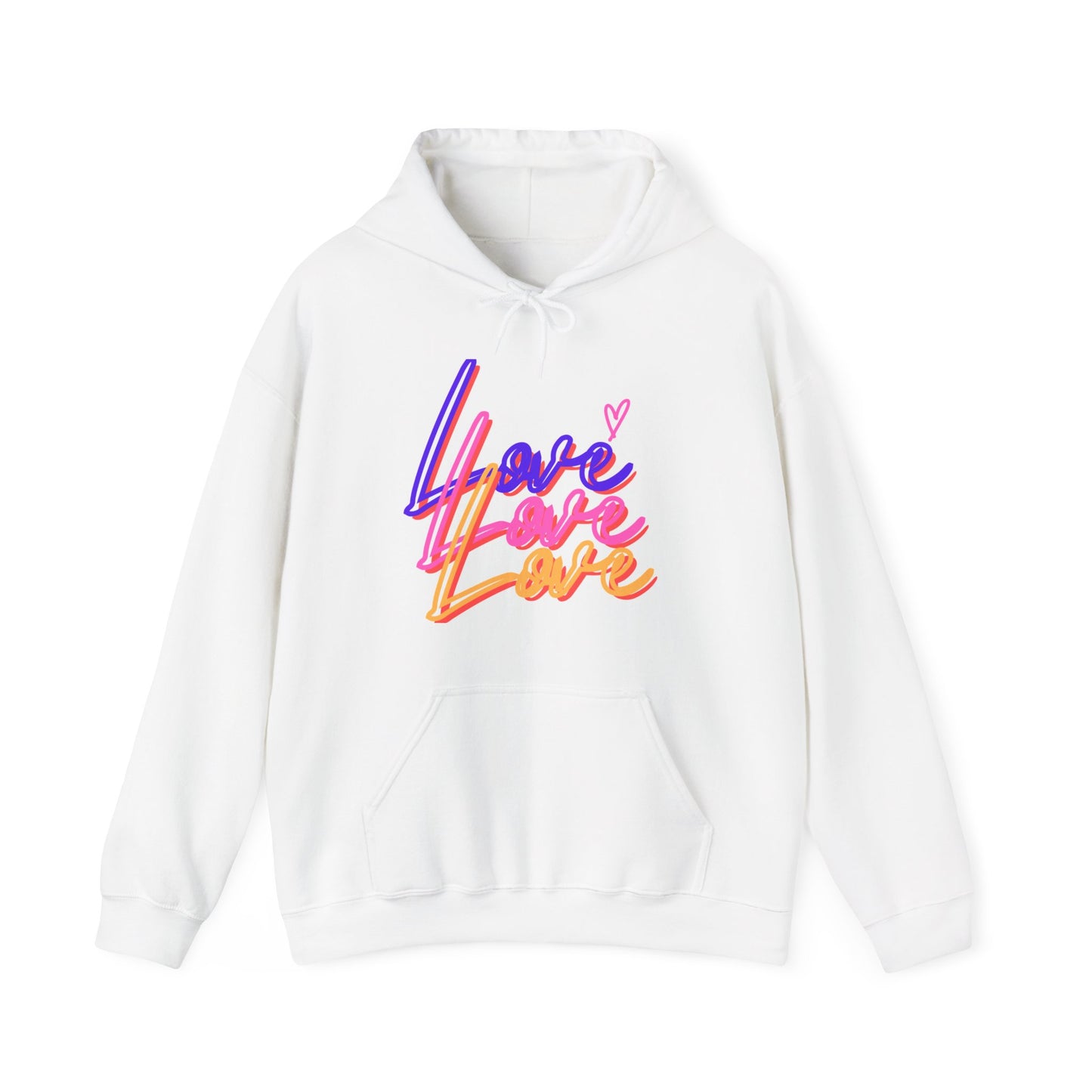 Triple Love Unisex Heavy Blend™ Hooded Sweatshirt