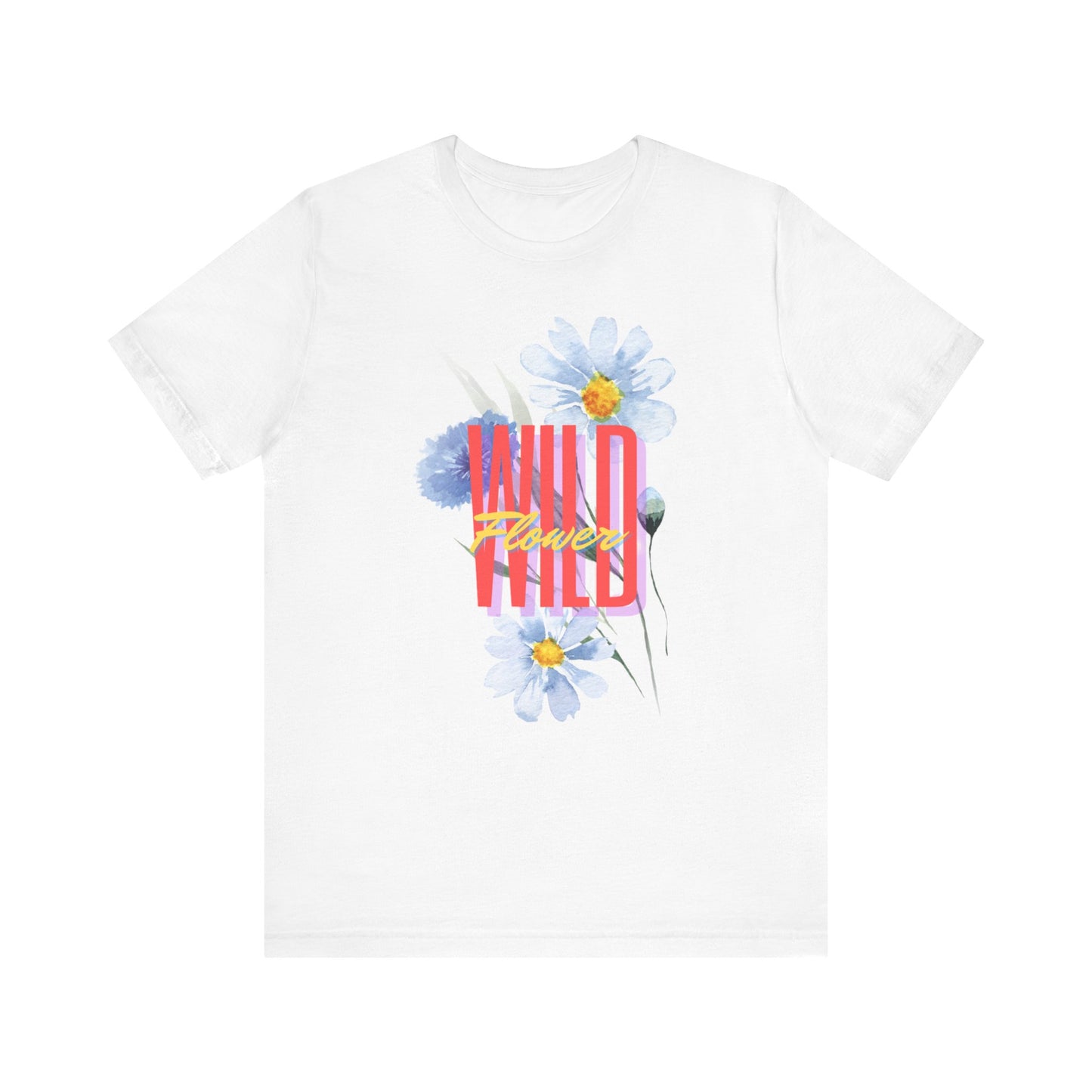 Wild Flower Unisex Jersey Short Sleeve Tee