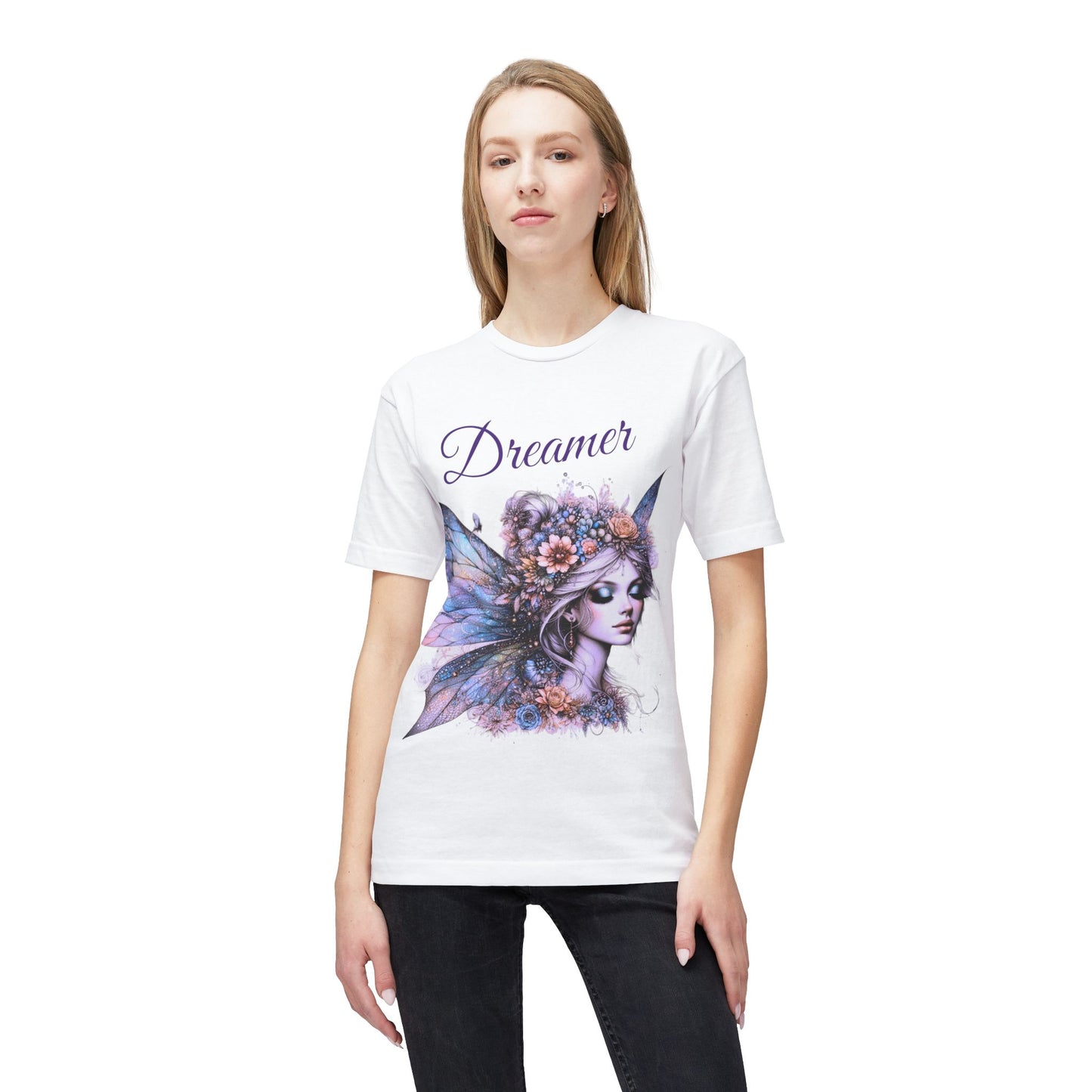 Fairy Dreamer Unisex Midweight T-shirt, Made in US