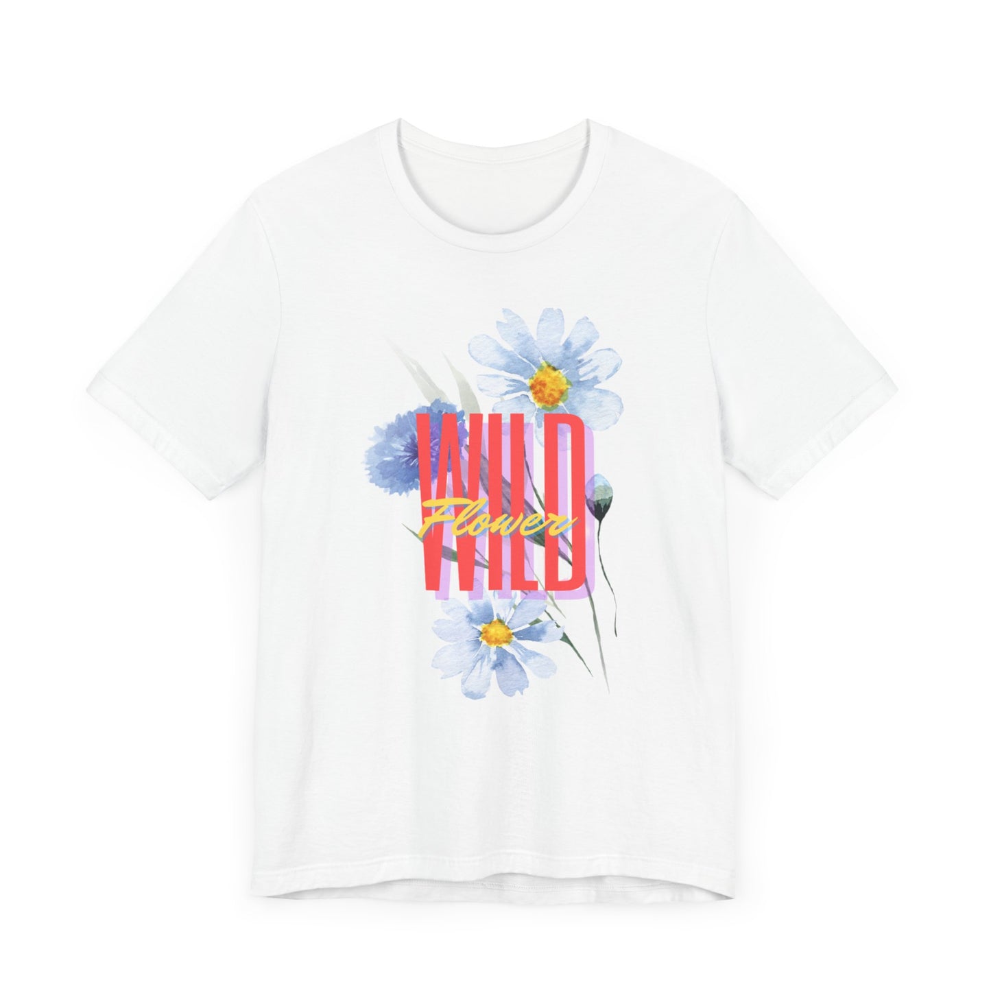 Wild Flower Unisex Jersey Short Sleeve Tee