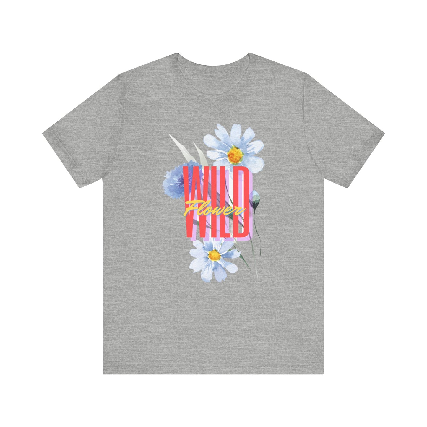 Wild Flower Unisex Jersey Short Sleeve Tee