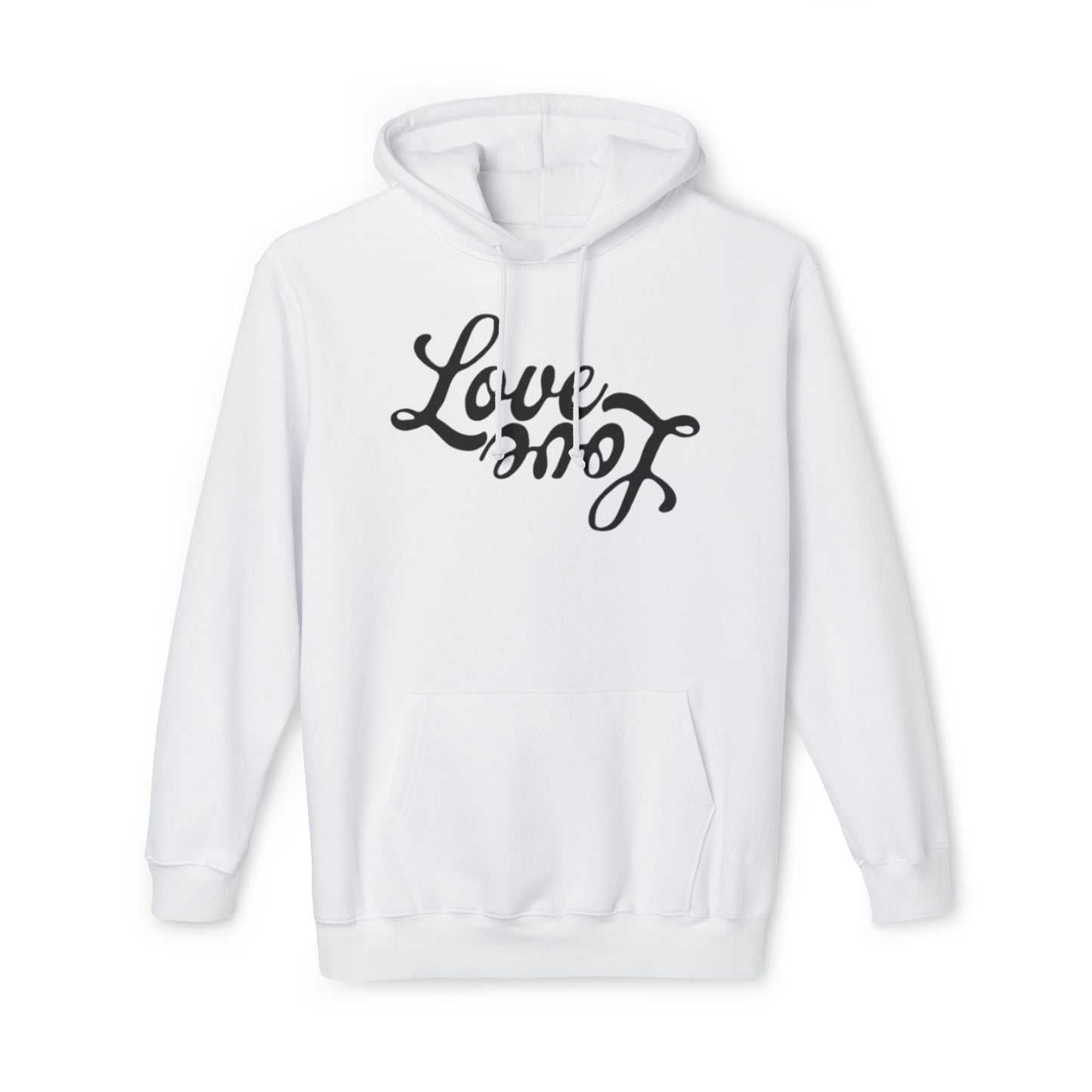 Love, love Unisex Hooded Sweatshirt, Made in US