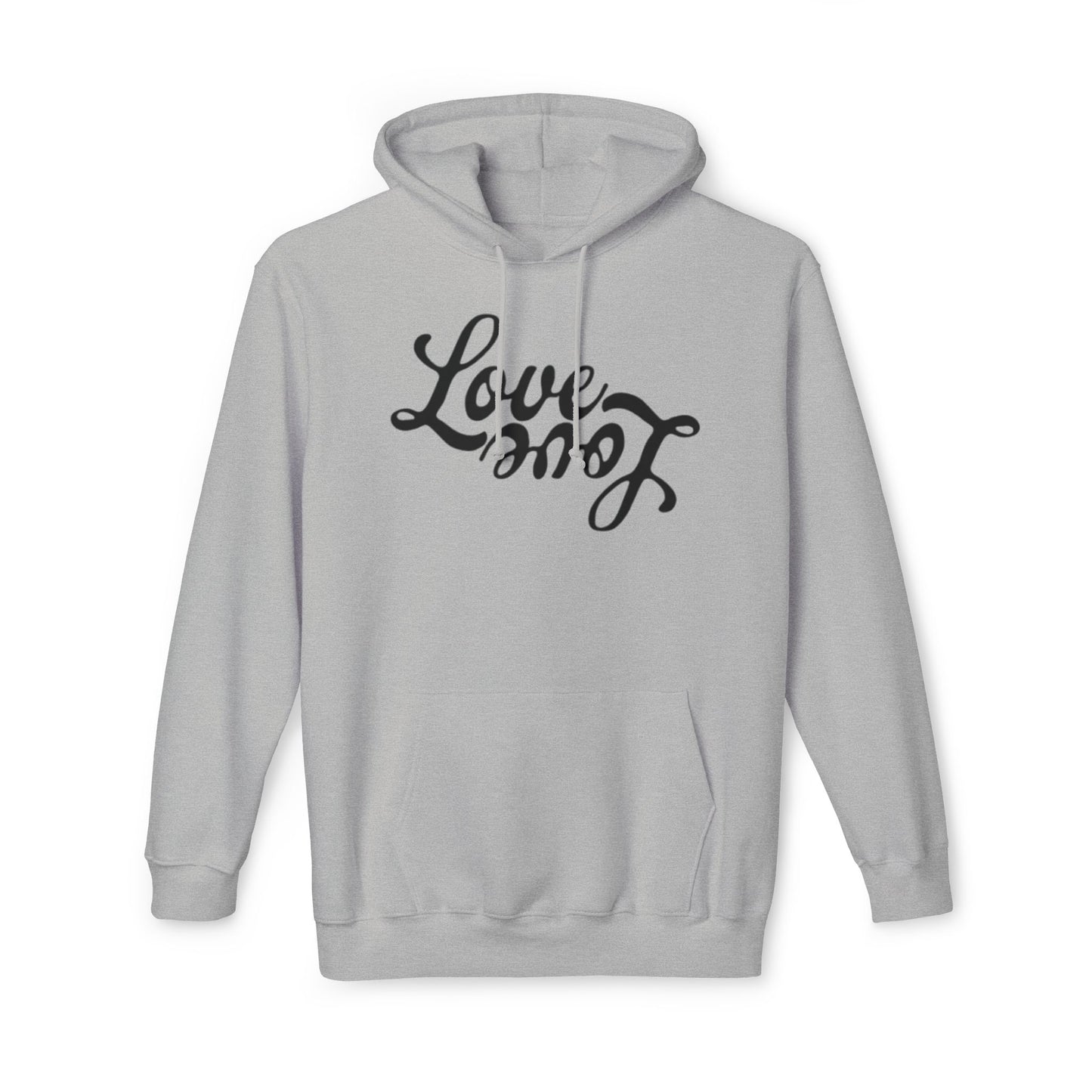 Love, love Unisex Hooded Sweatshirt, Made in US