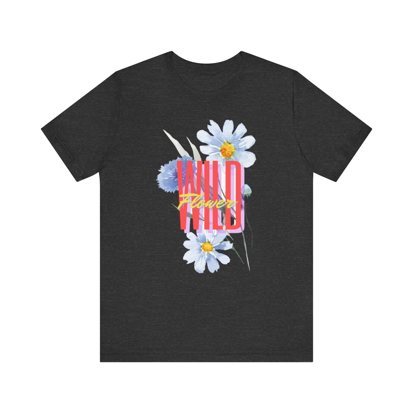 Wild Flower Unisex Jersey Short Sleeve Tee