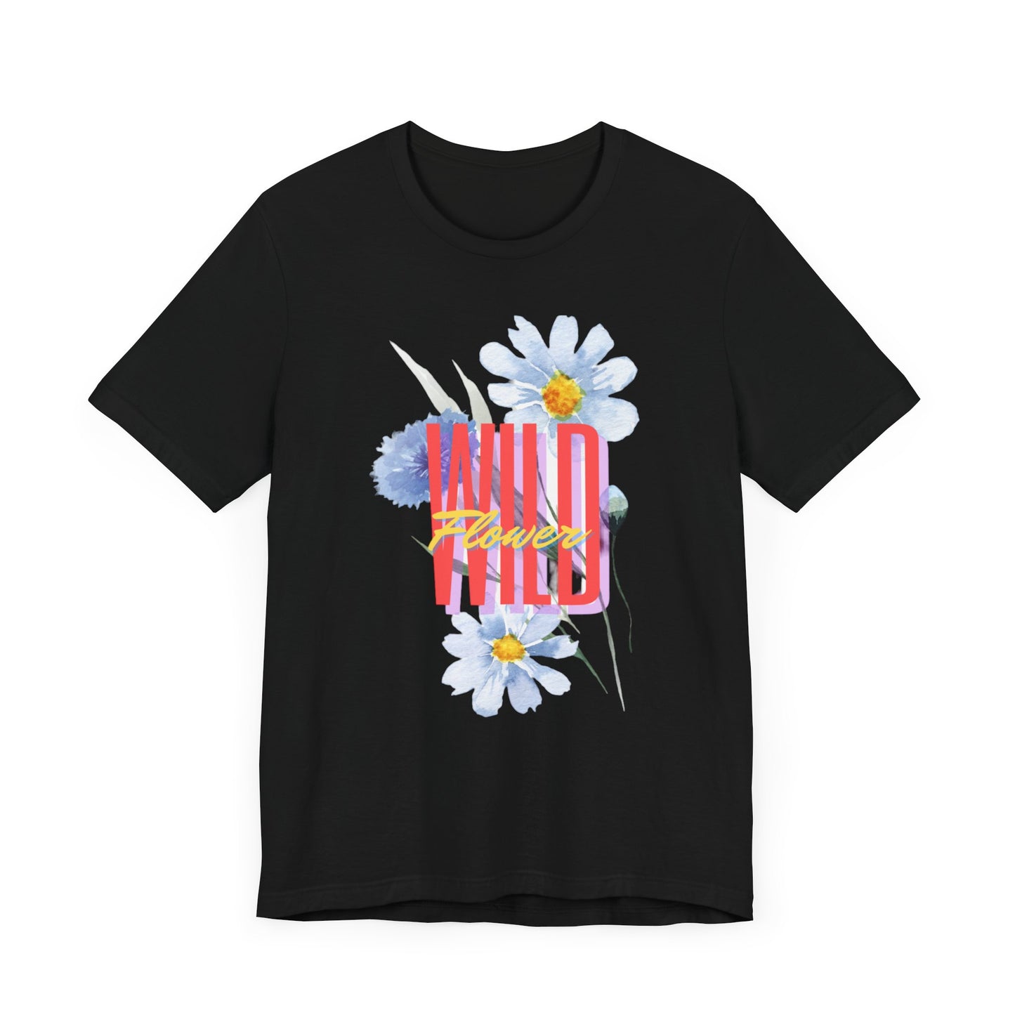 Wild Flower Unisex Jersey Short Sleeve Tee